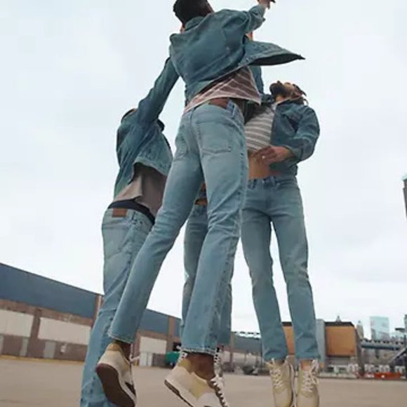 Madewell Men's Skinny Authentic Flex Jeans in Becklow Wash (Size = 32 x 32) - Picture 2 of 2